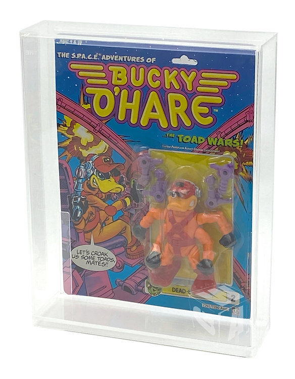 (Pre-order) Hasbro Bucky O'Hare Carded Figure Acrylic Display Case