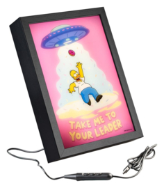 (Pre-order) The Simpsons Framed LED Poster 20 x 28 cm