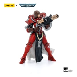 PRE-ORDER Warhammer 40k Action Figure 1/18 Adepta Sororitas Battle Sisters Order of the Bloody Rose Sister Lonell 12 cm