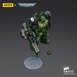 (Pre-order) Warhammer 40,000 Action Figure Salamanders Terminator 3 with Power Fist and Assault Cannon 14 cm