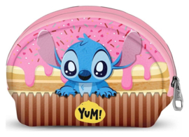 (Pre-order) Lilo & Stitch Casual Oval Coin Purse Muffin Pink