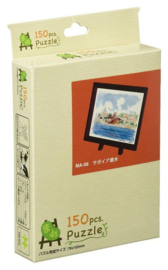 (Pre-order) Porco Rosso Puzzle and easel Savoia water landing (150 pieces)