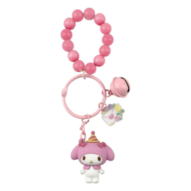 PRE-ORDER Sanrio Celebration Series Keychain & Bracelet Hello Kitty and Friends Display (12)