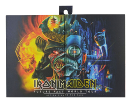 (Pre-order) Iron Maiden Future Past World Tour Ultimate Action Figures 2-Pack Senjutsu Eddie and Somewhere in Time Eddie 18 cm