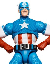 PRE-ORDER Secret Wars Marvel Legends Retro Action Figure Captain America 15 cm