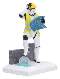 (Pre-order) Original Stormtrooper Figure Hit a Brick Wall 18 cm