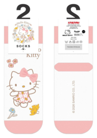 (Pre-order) Sanrio Socks Hello Kitty Buttercream Short 36-40