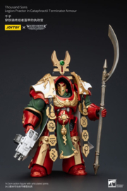 PRE-ORDER Warhammer The Horus Heresy Action Figure 1/18 Thousand sons Legion Praetor in Cataphractii Terminator Armour 12 cm