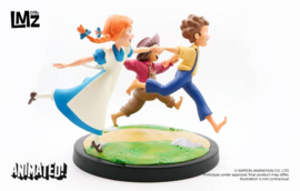 The Adventures of Tom Sawyer Animated! Statue Tom, Huck & Becky 23 cm