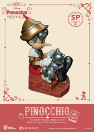 (Pre-order) Disney Master Craft Statue Pinocchio Wooden Ver. Special Edition 27 cm
