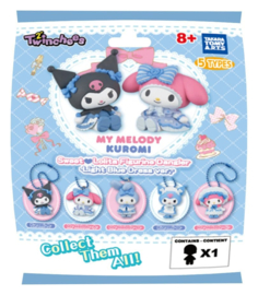 Sanrio Twinchees Mini Figures My Melody x Kuromi Sweet Lolita 5 cm Blind Pack Display (24)
