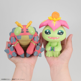 PRE-ORDER Digimon Adventure Look Up PVC Statues Tentomon & Palmon 11 cm (with gift)