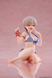 (Pre-order) Uzaki-chan Wants to Hang Out! Desktop Cute PVC Figure Hana Uzaki (Swim wear Ver.) 13 cm