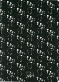 (Pre-order) Corpse Bride Softcover Notebook Skeleton ver. A 21 cm