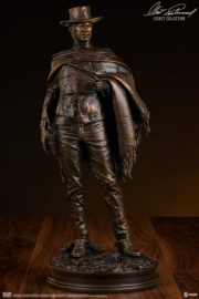 (Pre-order) The Good, The Bad and the Ugly Statue The Man with No Name (Faux Bronze) 39 cm