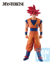 (Pre-order) Dragon Ball Super Beerus Ichibansho Masterlise PVC Figure Super Saiyan God Son Goku (Battle of Gods) 25 cm