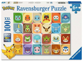 PokÃ©mon Children's Jigsaw Puzzle PokÃ©mon Faces (100 Pieces XXL)