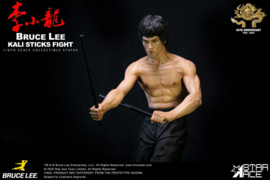 (Pre-order) Enter the Dragon Movie Statue 1/6 Bruce Lee Kali Sticks Fight Deluxe Basement Version 30 cm