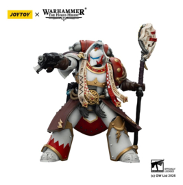 (Pre-order) Warhammer 40,000 Action Figure White Scars Stormseer Consulwith Force Staff and Bolt Pistol 12 cm