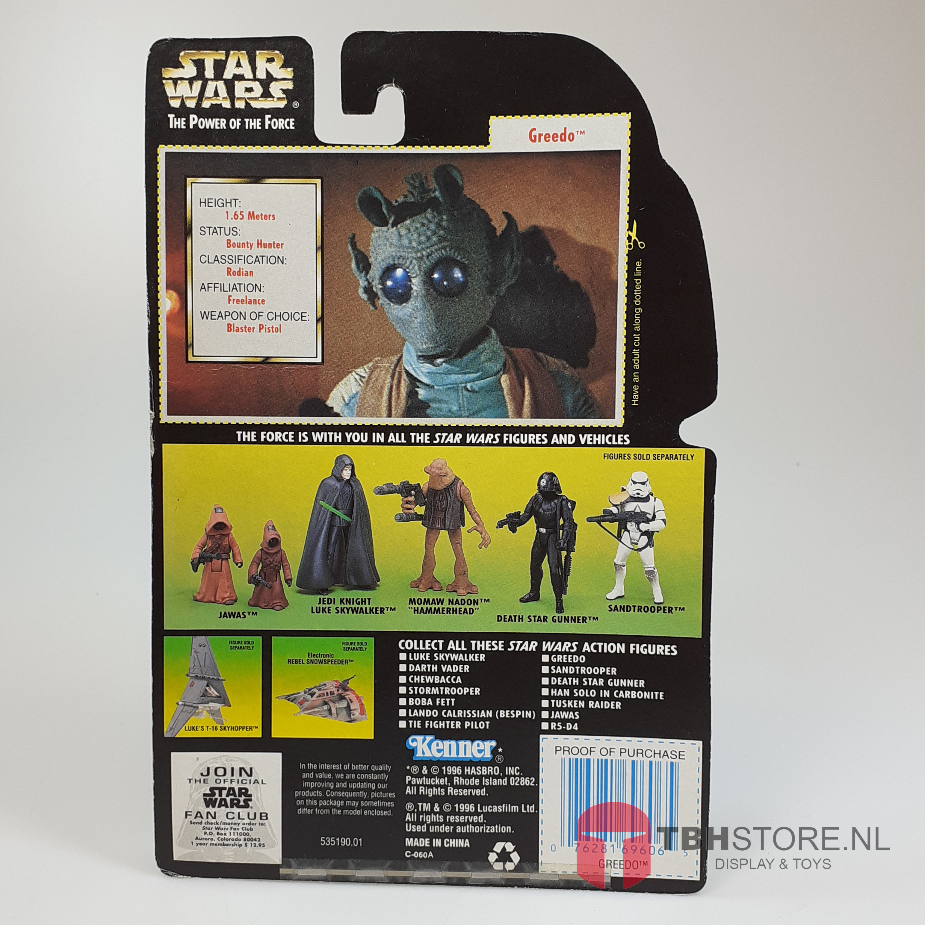 Star Wars - POTF2 Greedo