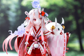 (Pre-order) Hololive Production PVC Statue 1/7 Nakiri Ayame Shrine Maiden Fortune Outfit Ver. 26 cm   