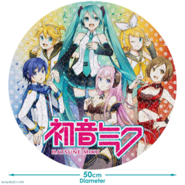 (Pre-order) Hatsune Miku Jigsaw Puzzle Round 500 pieces