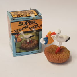 Smurfen 40248 Stork & Baby Smurf in box