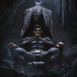 (Pre-order) DC Comics Legacy Replica Statue 1/4 Batman and Bruce Wayne 79 cm 