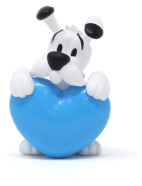 (Pre-order) Asterix PVC Figure Dogmatix Blue Heart 4.5 cm