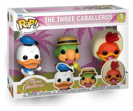 (Pre-order) Disney POP! Vinyl Figure 3-Pack The Three Caballeros 9 cm