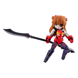 (Pre-order) Evangelion Desktop Army Figures Shikinami Asuka Langley & Evangelion 2 8 - 15 cm 