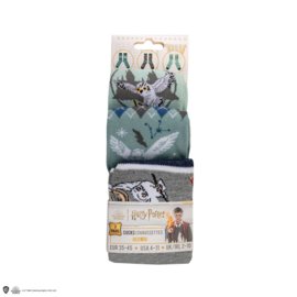 (Pre-order) Harry Potter Socks 3-Pack Hedwig