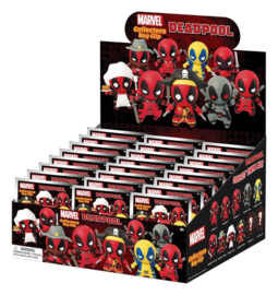 (Pre-order) Deadpool PVC Bag Clips Series 1 Display (24)