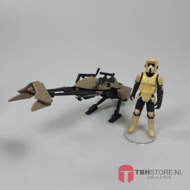 Vintage Star Wars - Speederbike met Biker Scout