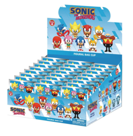 (Pre-order) Sonic the Hedgehog PVC Bag Clips Series 4 Display (24)