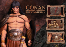 (Pre-order) Conan The Cimmerier PVC Statue 1/10 SanjuliÃ¡n 23 cm 