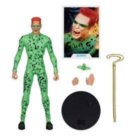 PRE-ORDER DC Build A Megafig Action Figure Batman Forever The Riddler (Gold Label)