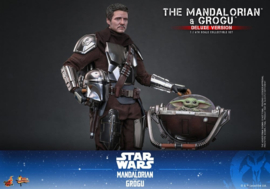 (Pre-order) Star Wars: The Mandalorian & Grogu Movie Masterpiece Action Figure 1/6 The Mandalorian and Grogu (Deluxe Version) 31 cm