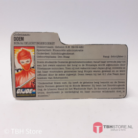 G.I. Joe File Card Doem