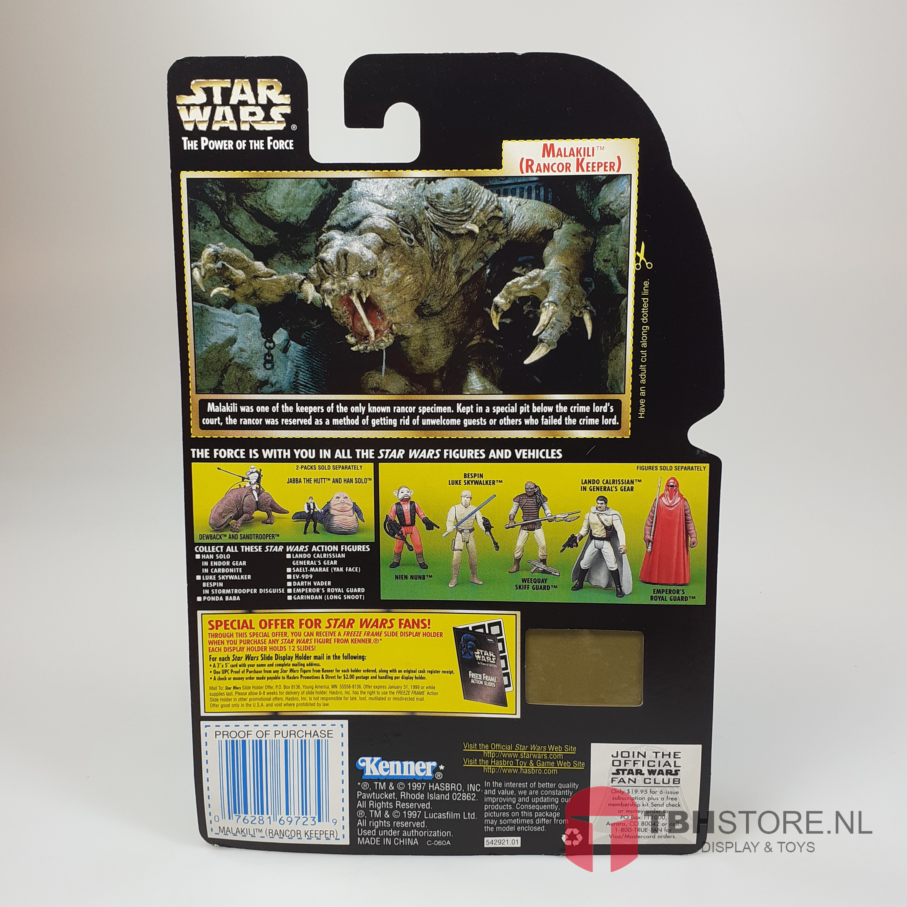 Star Wars - POTF2 Malakili (Rancor Keeper) (Freeze Frame)