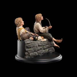 (Pre-order) The Lord of the Rings Mini Statue Merry and Pippin 12 cm