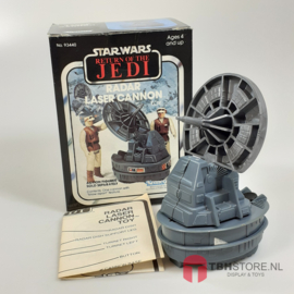 Vintage Star Wars - Radar Laser Cannon (mini-rig) met ROTJ doos