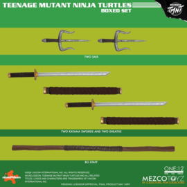 (Pre-order) Teenage Mutant Ninja Turtles One:12 Collective Action Figures 1/12 Boxed Set 17 cm