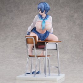 (Pre-order) Original Character Figure 1/6 "Mousou Tights.44": Ruri-chan Tapestry Set Illustration by Hyouuma 27 cm