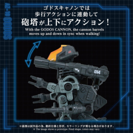 (Pre-order) Zoids Plastic Model Kit 1/72 AZ-18 Godos 13 cm