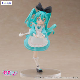 (Pre-order) Hatsune Miku Desktop Fairy PVC Statue Hatsune Miku Wonderland Ver. 16 cm   