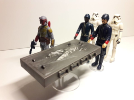 Star Wars Horizontale Carbonite Block stand  (POTF1, POTF2 and Slave 1)