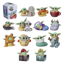 (Pre-order) Star Wars Mini Figures 4 cm Grogu Force Freeze Series 2 Blind Box Display (24)