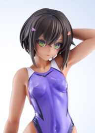(Pre-order) Arms Note PVC Figure 1/7 Buchou-chan of the Swimming Club Purple Swimsuit Ver. 22 cm