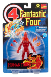 PRE-ORDER Fantastic Four Marvel Legends Retro Human Torch